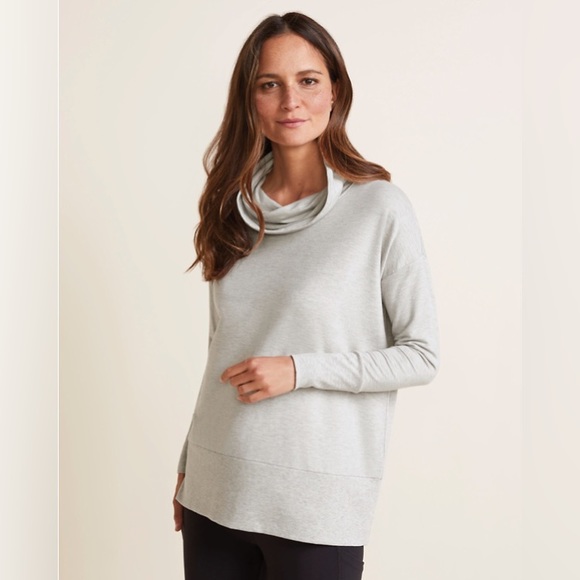 Garnet Hill Cowl-Neck Knit Tunic - Picture 6 of 6